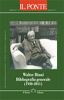 Walter Binni, Bibliografia generale