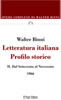 Letteratura italiana. Profilo storico. Dalle origini al Novecento, 2° voll